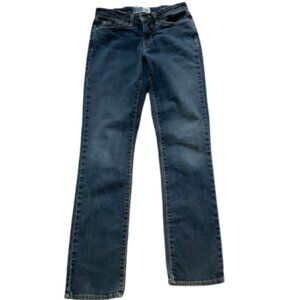 Women's Straight Leg Jeans in Deep Indigo